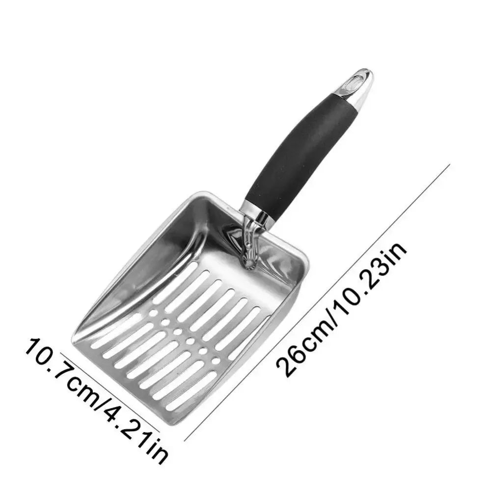 Long Handle Metal Cat Litter Scoop