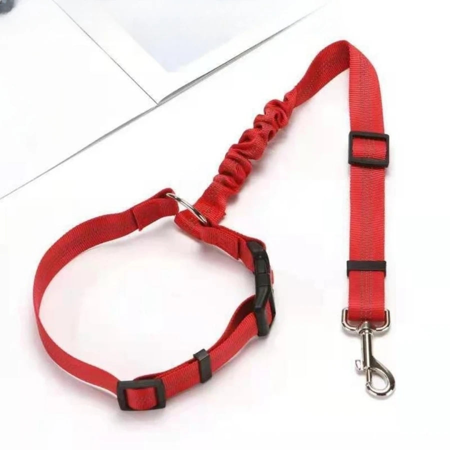 Reflective Dog Car Seat Belt Leash