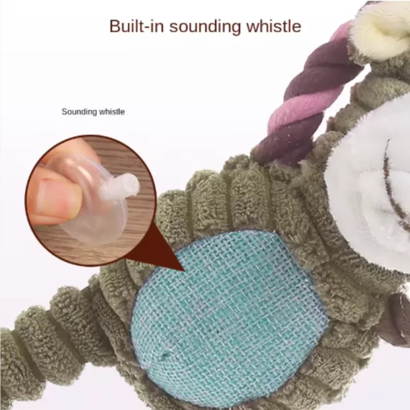 Fleece Squeaky Plush Pet Toy