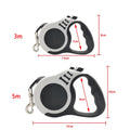 Retractable Dog Leash 3m 5m Automatic Self-Locking Nylon Lead for Medium Large Small Dogs Outdoor Walking Hiking Travel