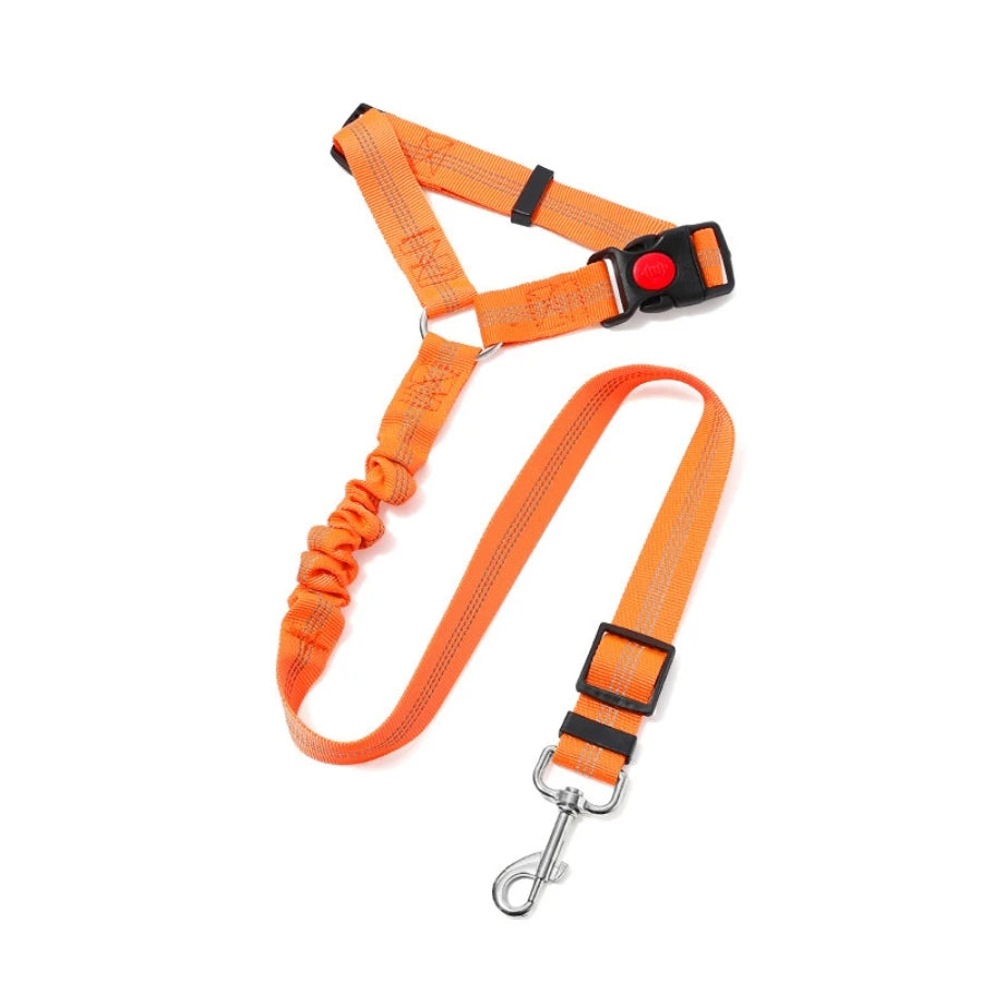 Reflective Dog Car Seat Belt Leash