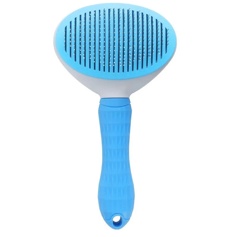 Self-Cleaning Pet Grooming Comb