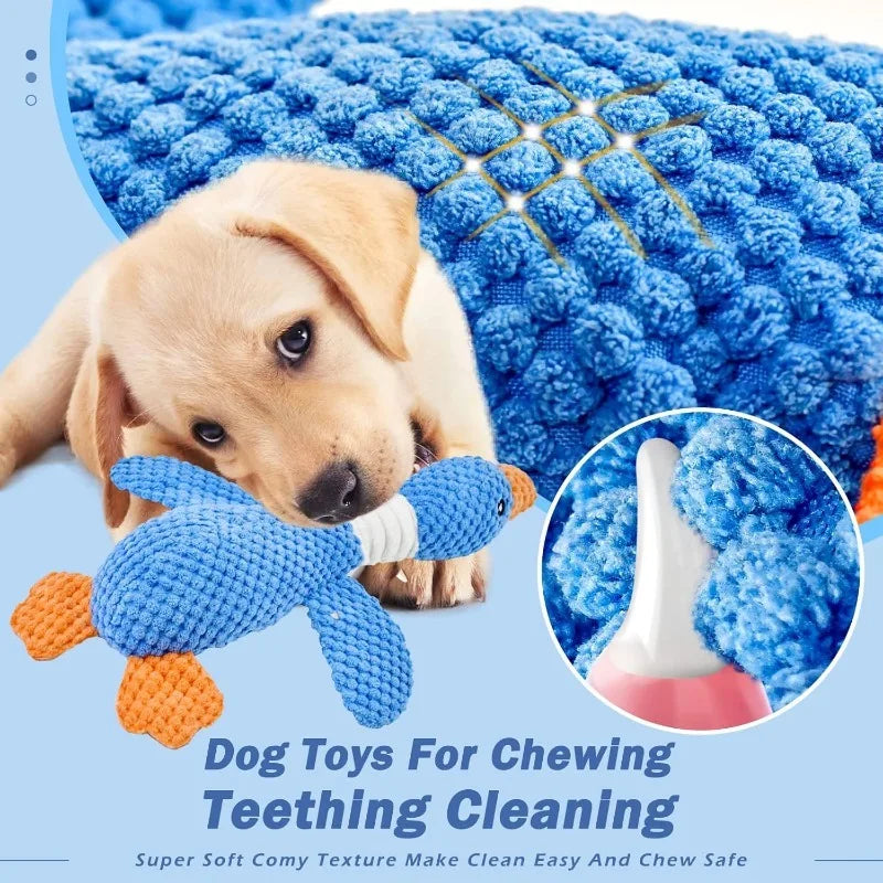 Aggressive Chewer Plush Squeaky Pet Toy