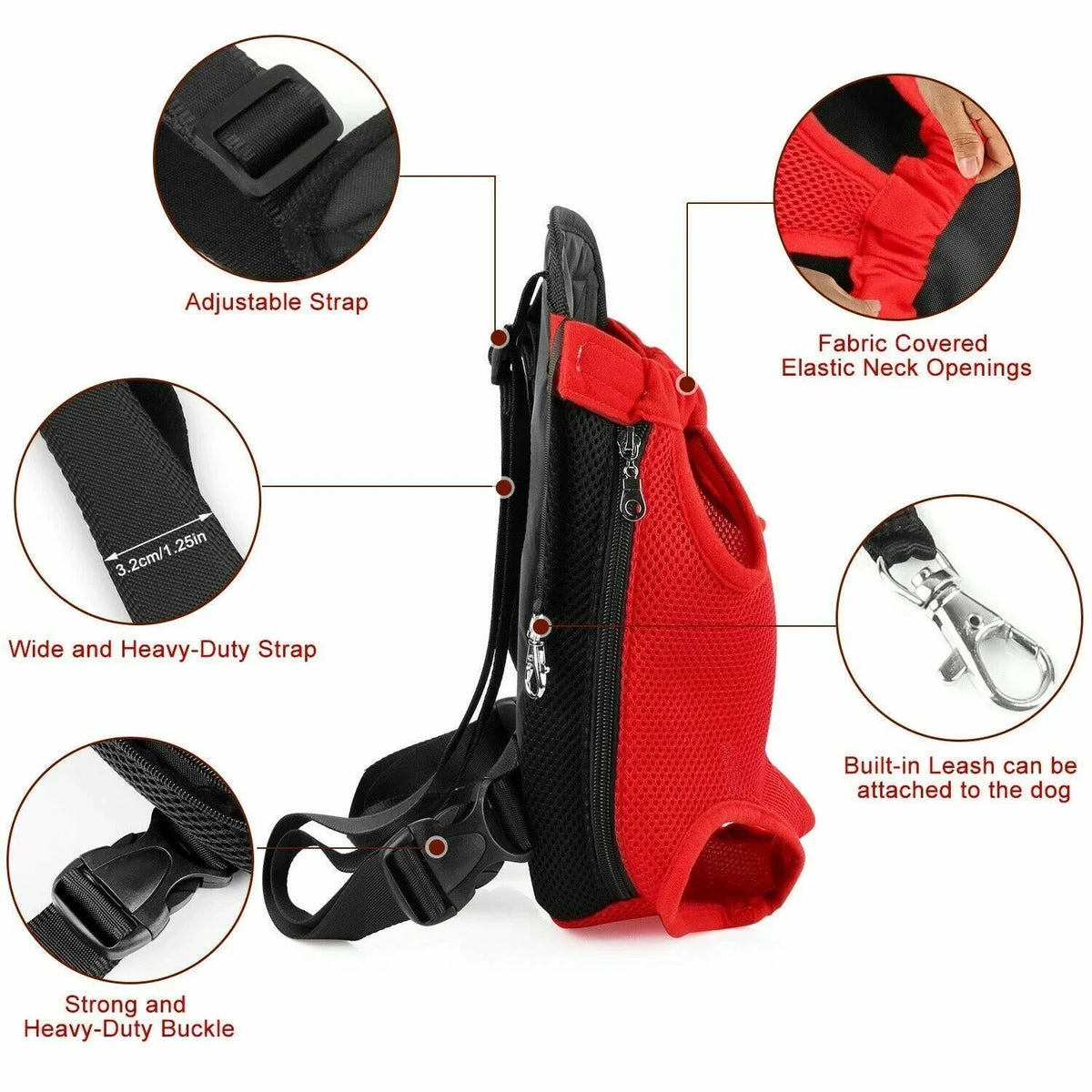 Mesh Camouflage Pet Carrier Backpack