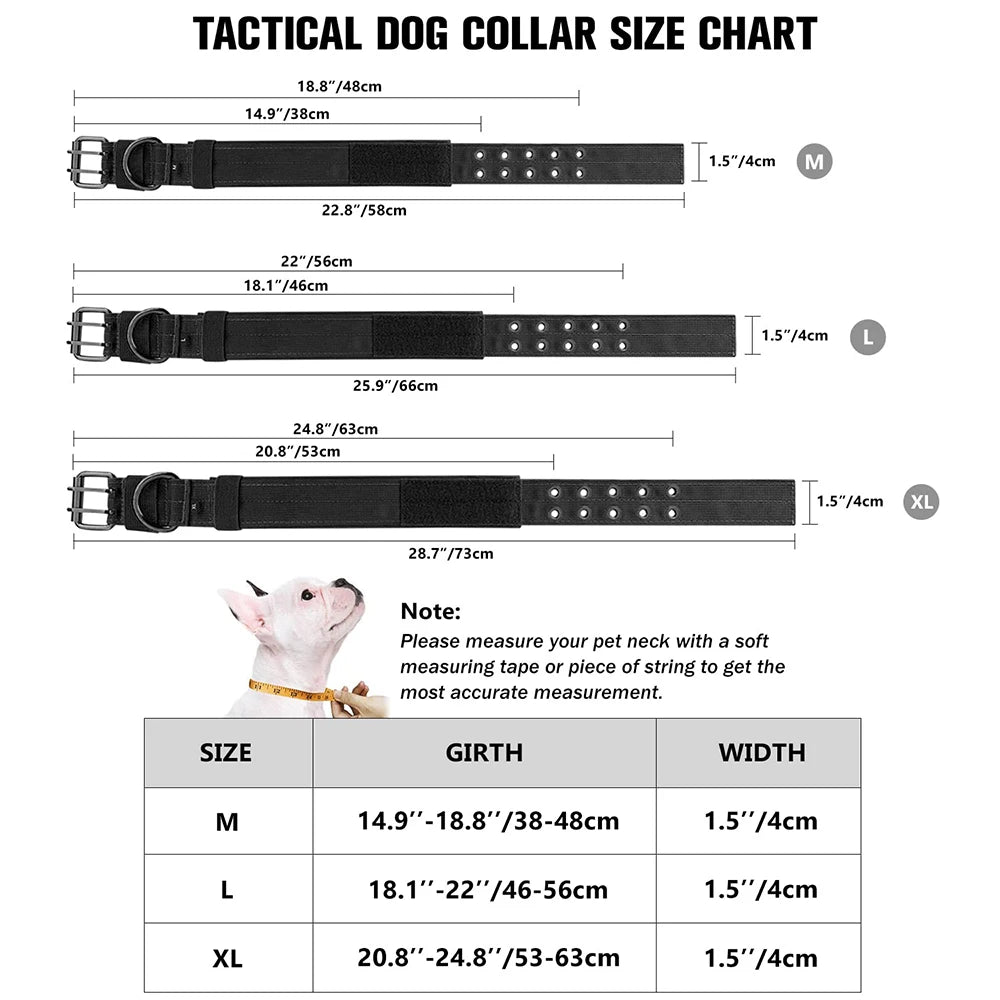 Tactical Military Dog Collar