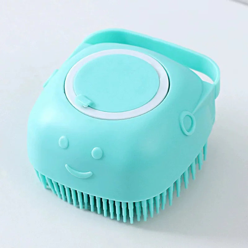 Silicone Pet Bathing & Massage Brush