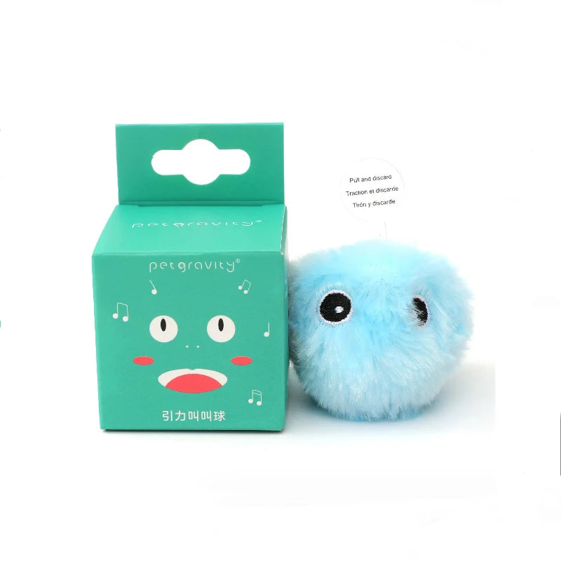 Electric Catnip Plush Ball Toy