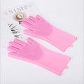 Silicone Pet Bath Scrub Gloves