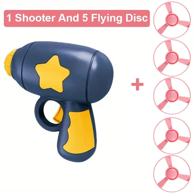 Mini Flying Disc Launcher Cat Toy