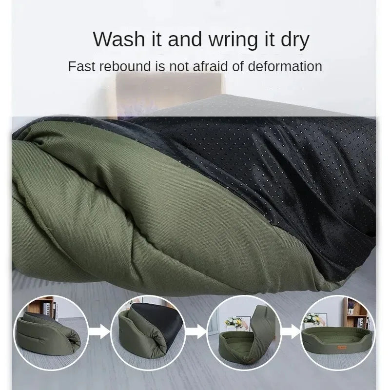Fluffy Winter Pet Sofa Bed