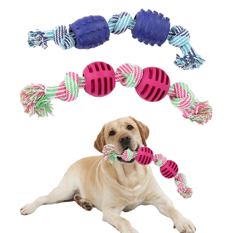 Cotton Rope Knot Dog Chew Toy