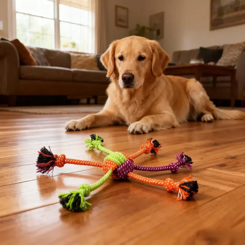 Durable Rope Knot Dog Chew Toy