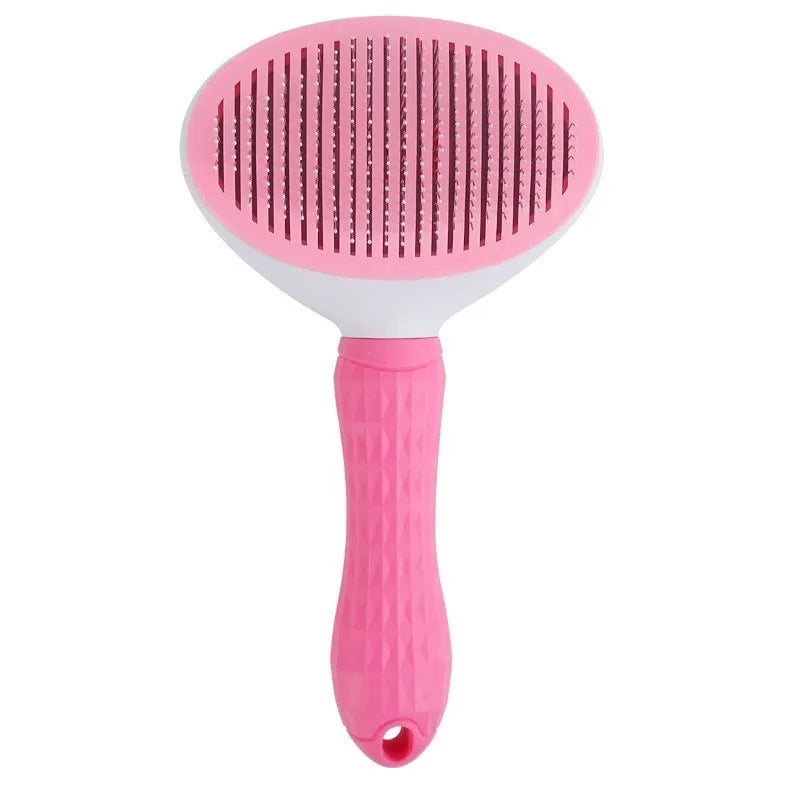 Self-Cleaning Pet Grooming Comb