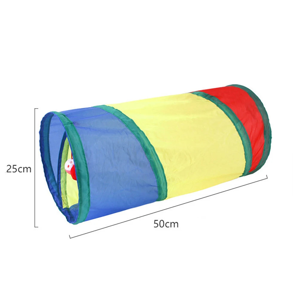 Foldable Cat Tunnel Tube | Interactive Play Toy for Cats & Kittens
