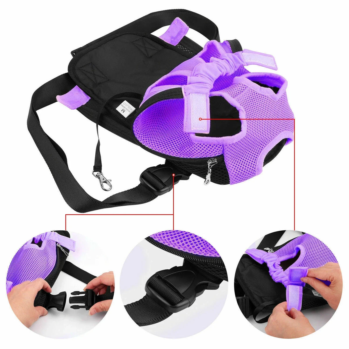 Mesh Camouflage Pet Carrier Backpack