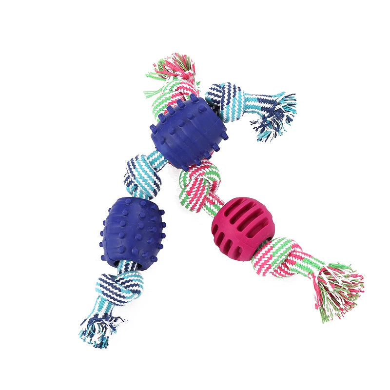 Cotton Rope Knot Dog Chew Toy