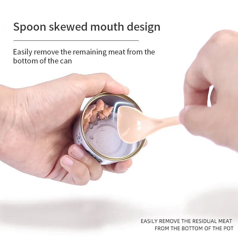 2-in-1 Silicone Pet Can Lid & Spoon