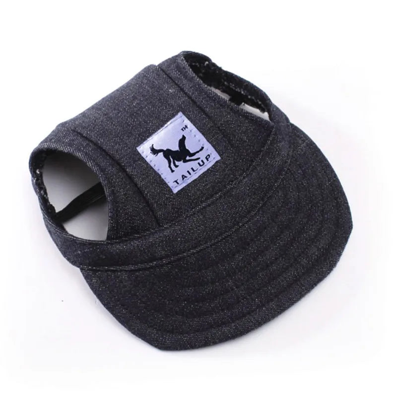 Dog Baseball Cap with Ear Holes