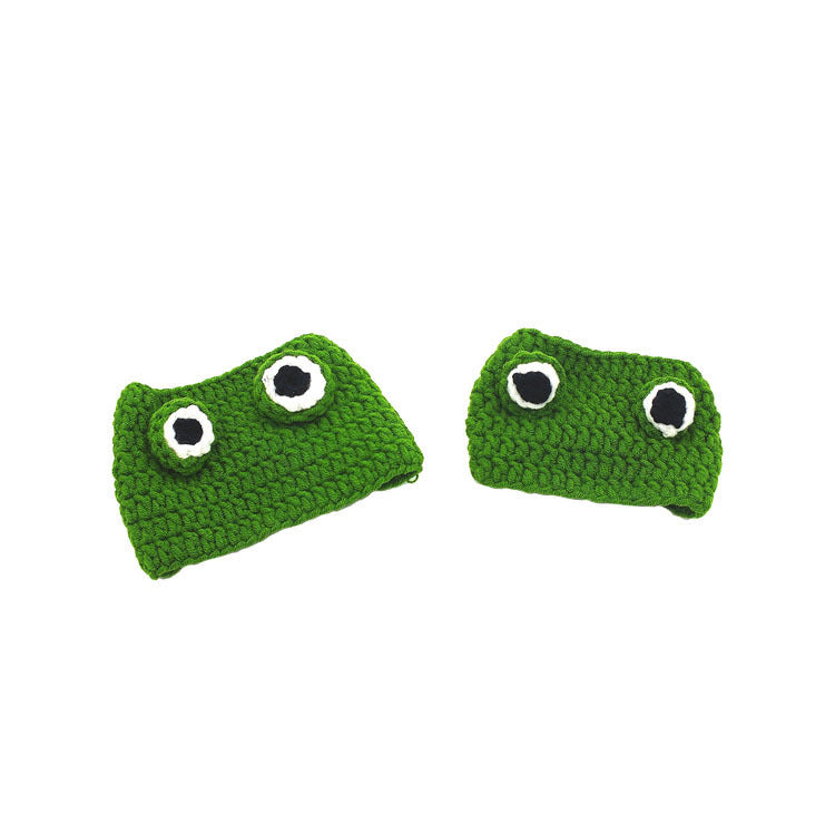 Handmade Frog Pet Hat for Cats & Dogs