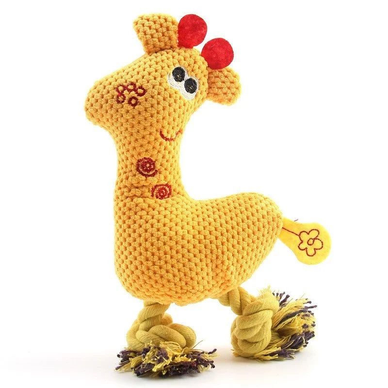 Fleece Squeaky Plush Pet Toy