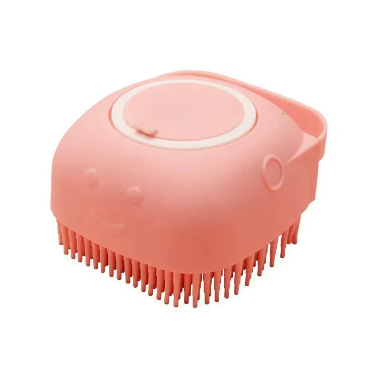 Silicone Pet Bathing & Massage Brush