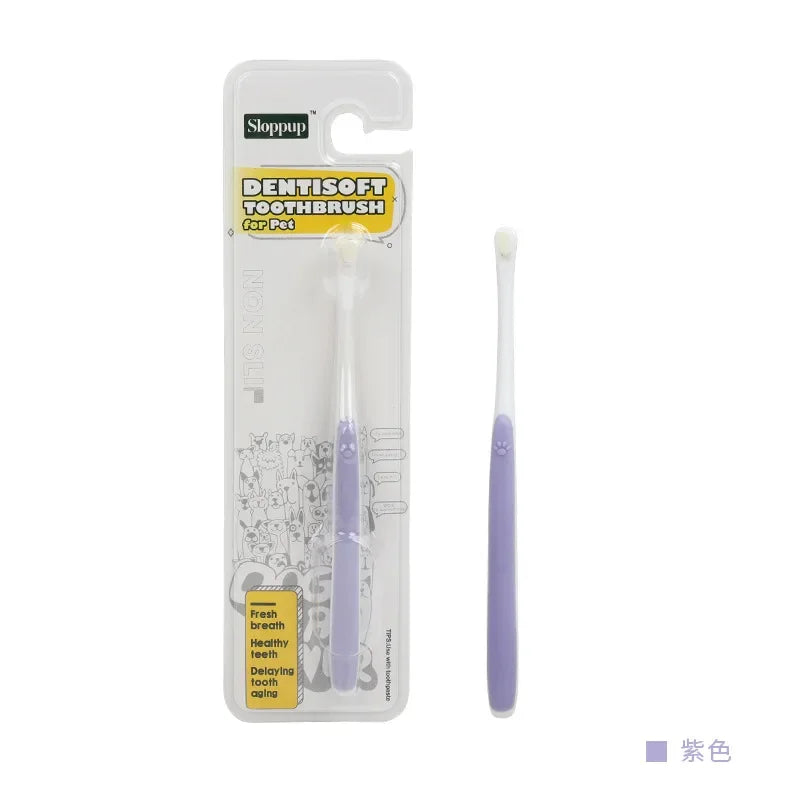 Soft Bristle Dog Toothbrush