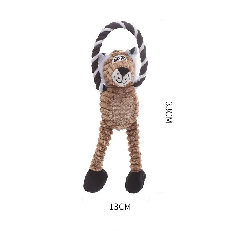 Fleece Squeaky Plush Pet Toy
