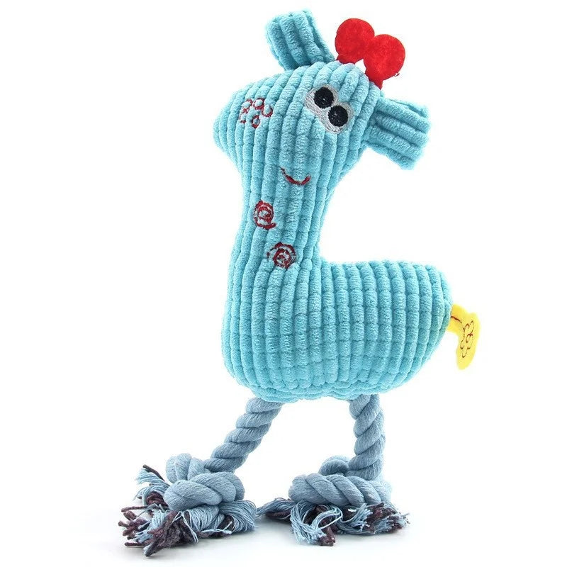 Fleece Squeaky Plush Pet Toy