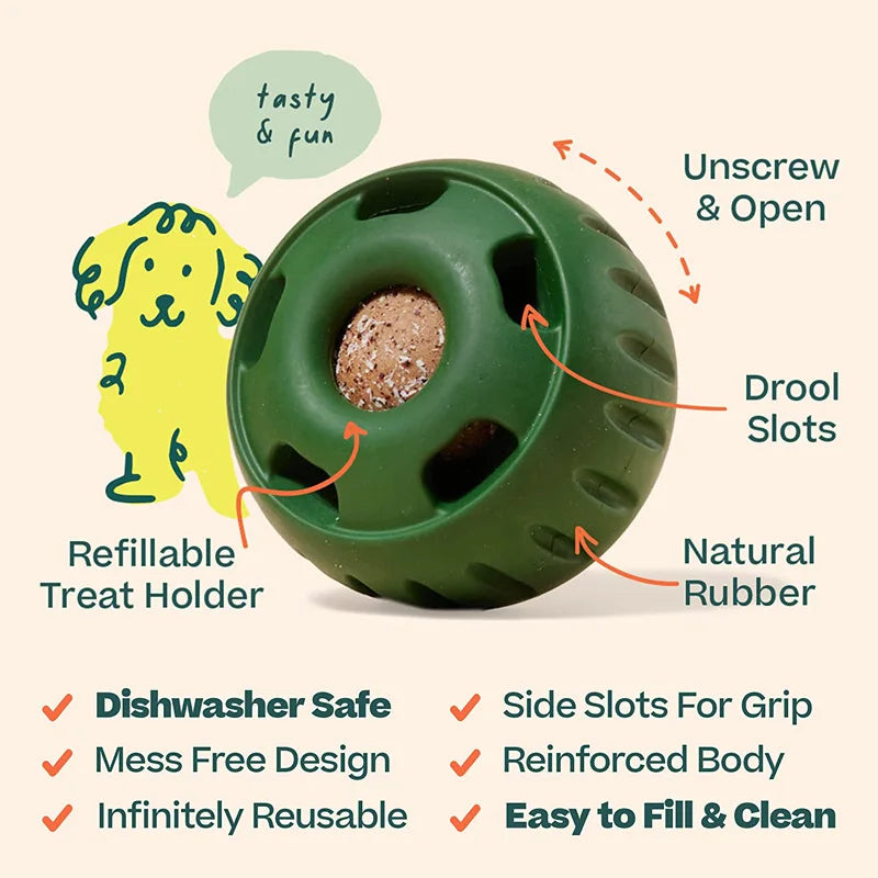 Silicone Dog Chew Toy & Treat Mold