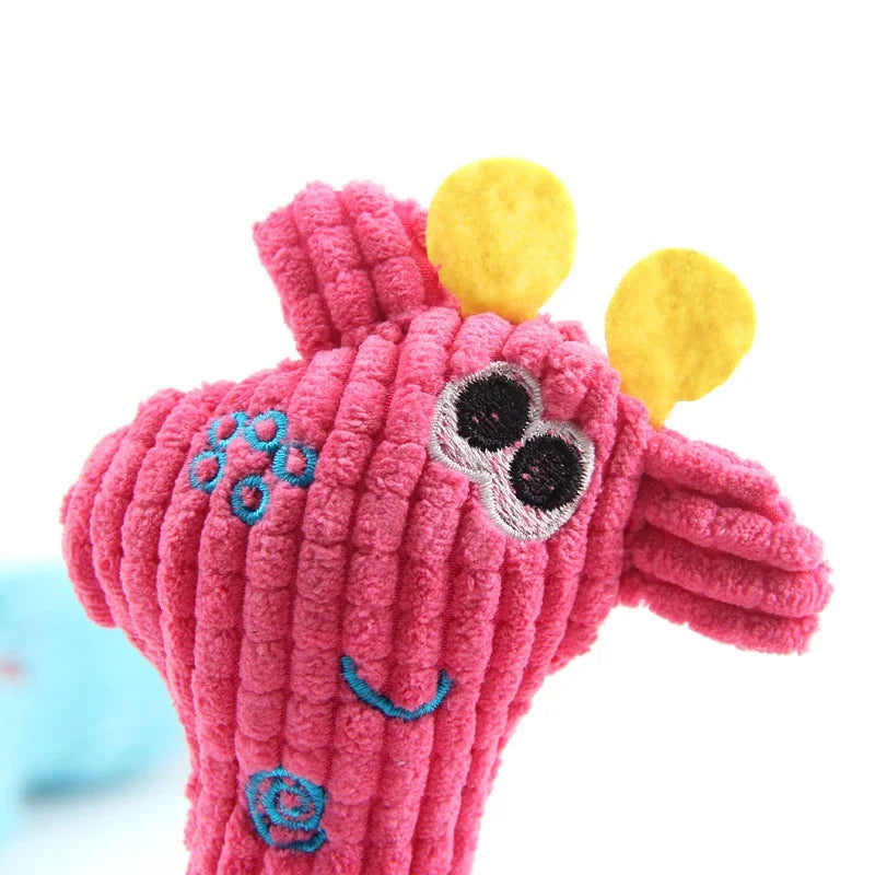 Fleece Squeaky Plush Pet Toy