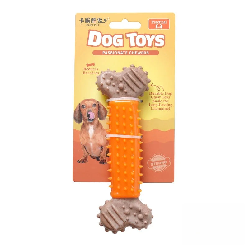 Bone-Shaped Dog Chew Toy