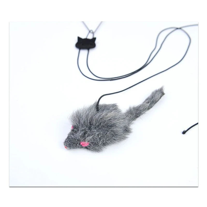 Hanging Door Mouse Cat Teaser Toy
