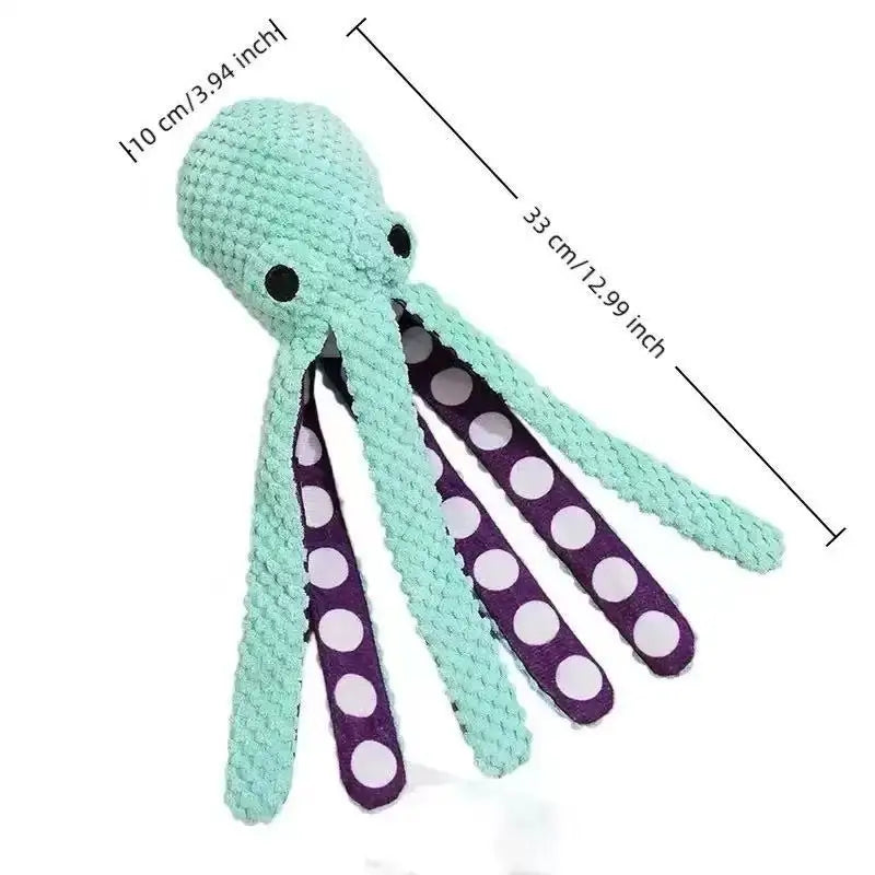 Squeaky Plush Dog Chew Toy