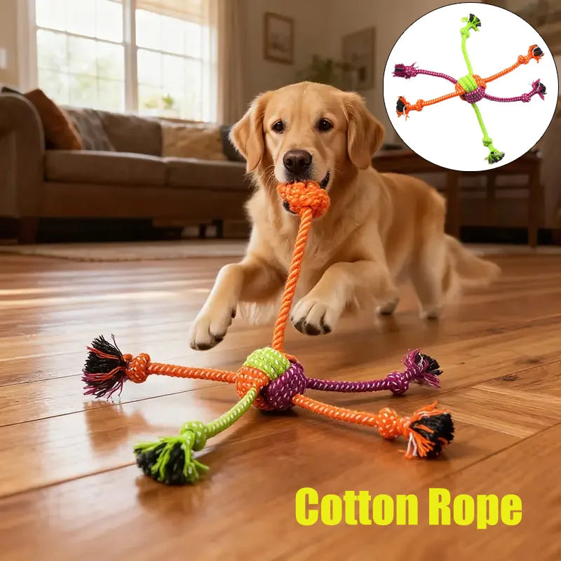 Durable Rope Knot Dog Chew Toy