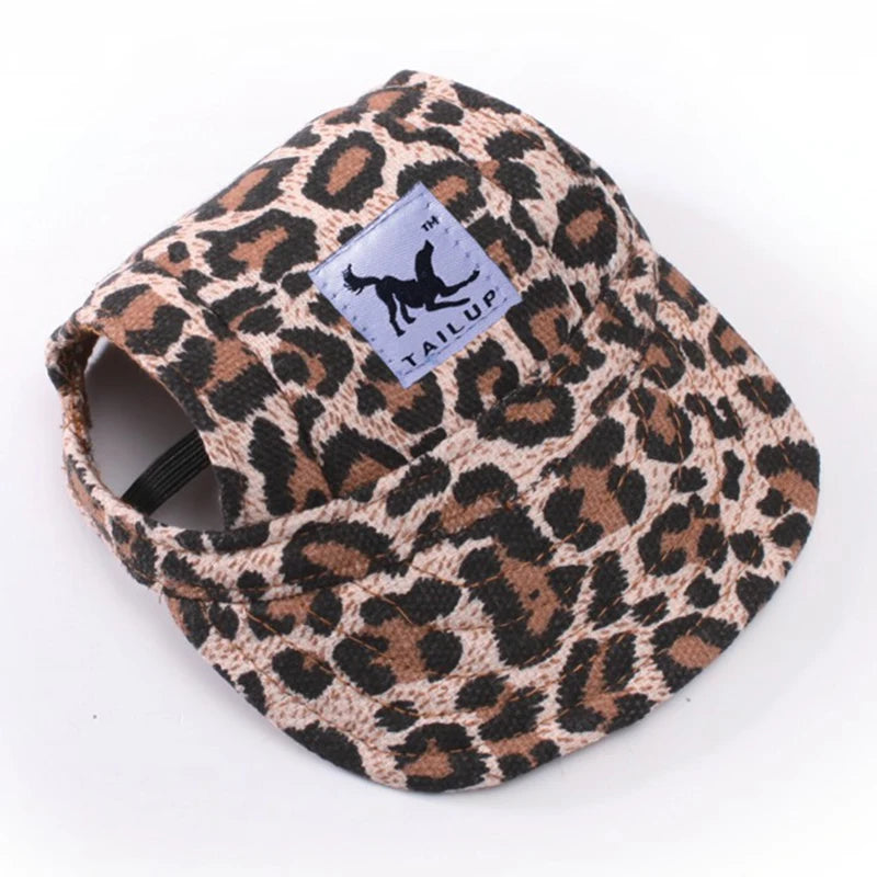 Dog Baseball Cap with Ear Holes