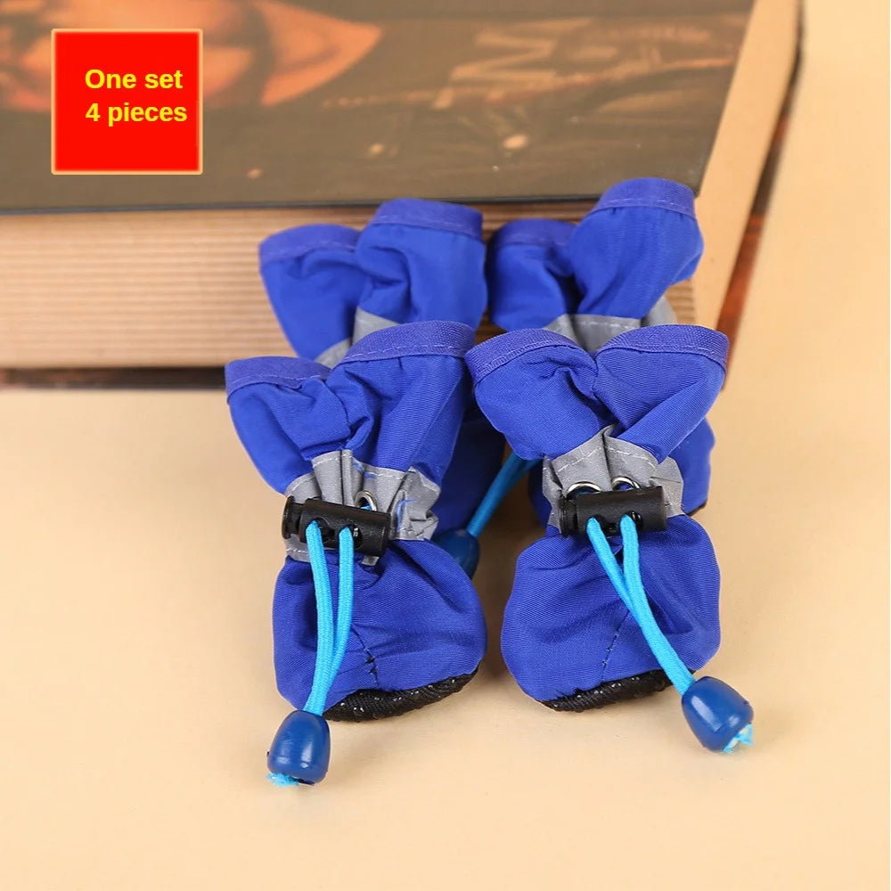 Waterproof Dog Rain Boots (4pcs)