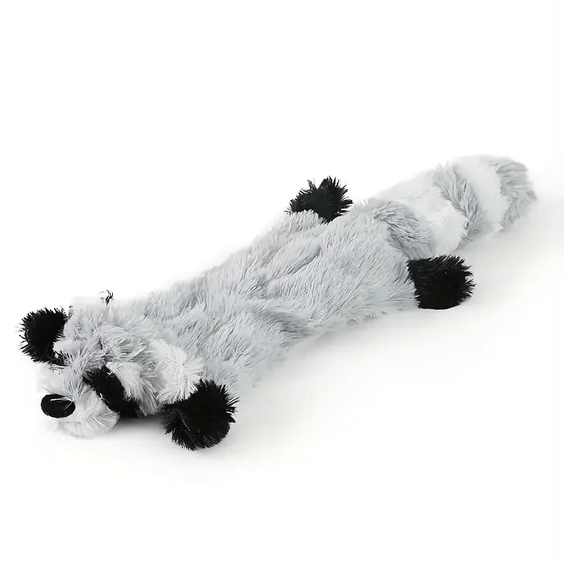 Crinkle Squeaky Plush Dog Toy