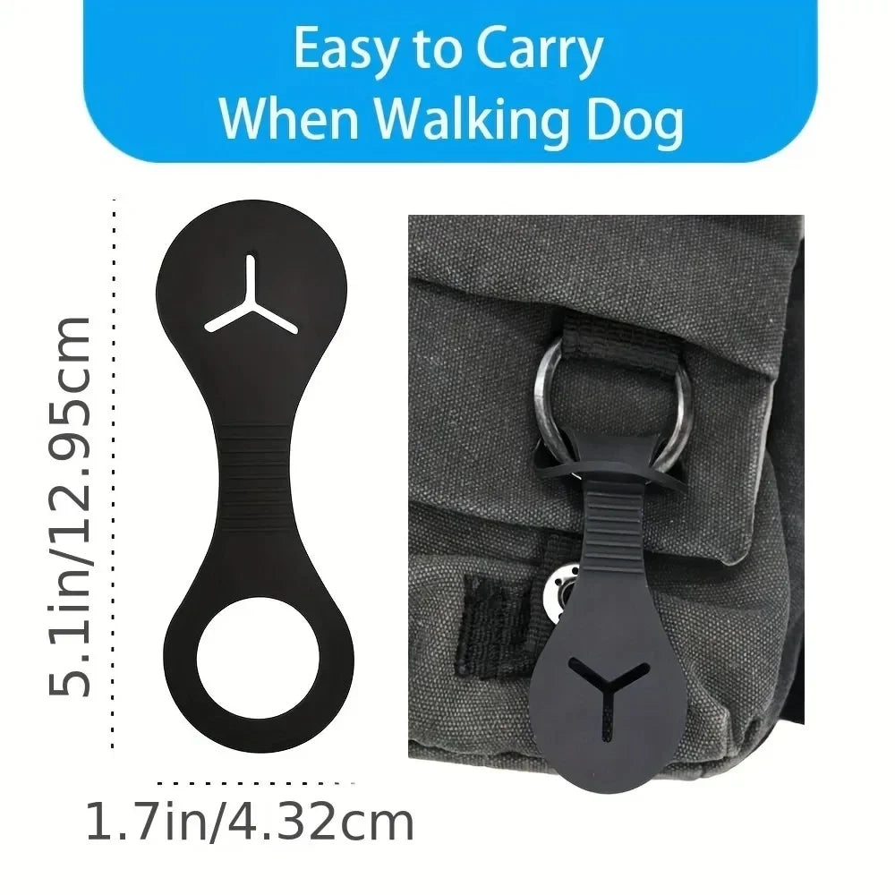 Silicone Poop Bag Holder Leash Clip