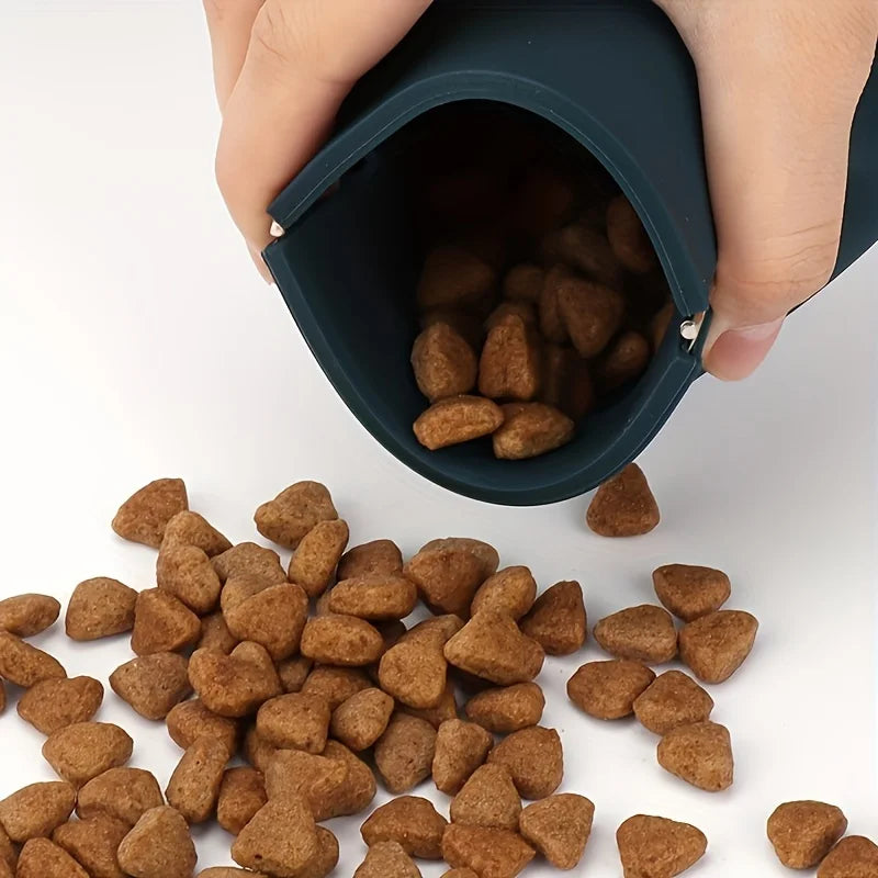 Portable Silicone Dog Treat Training Bag