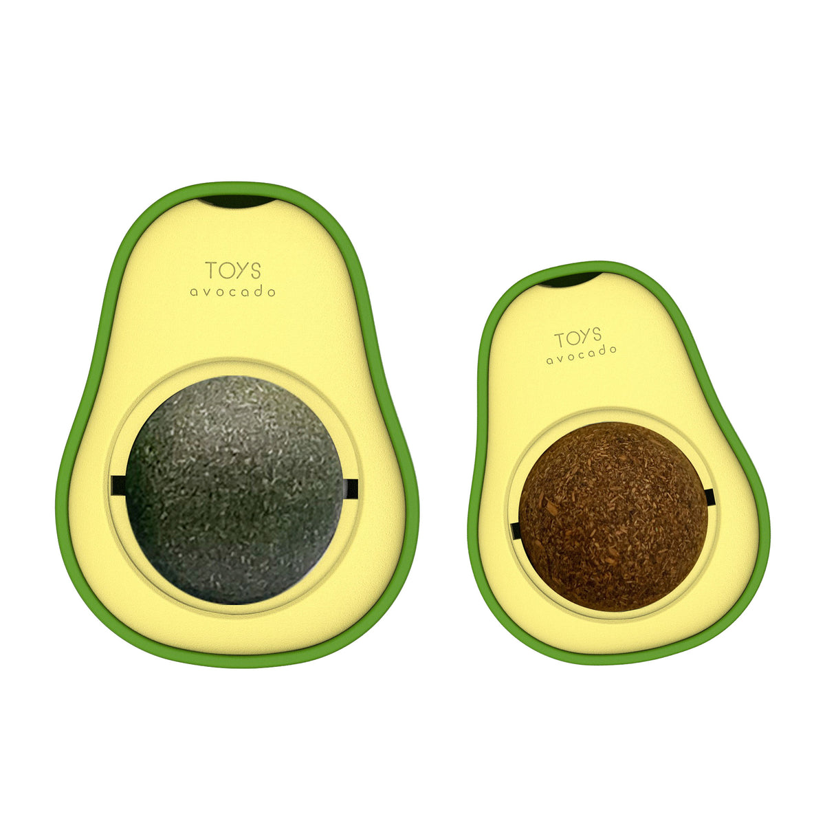 Catnip & Gall Fruit Rotating Ball Cat Toy