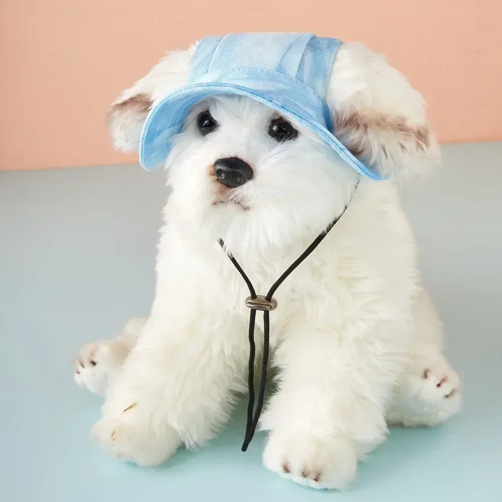 Pet Sun Hat with Ear Holes