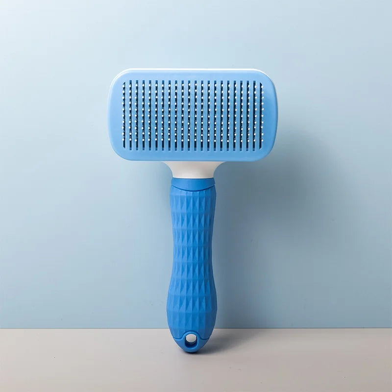 Self-Cleaning Pet Grooming Comb