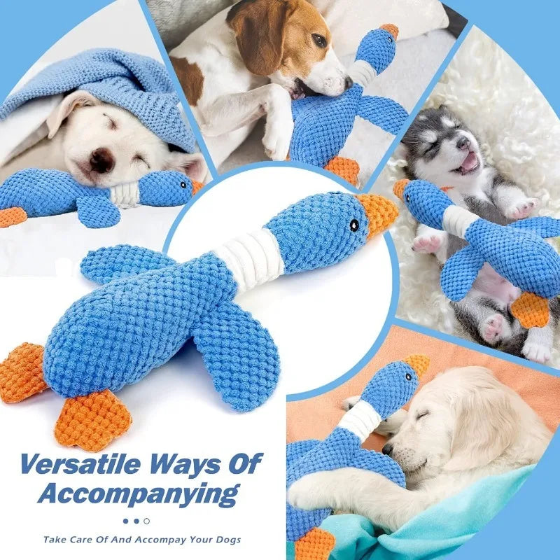 Aggressive Chewer Plush Squeaky Pet Toy