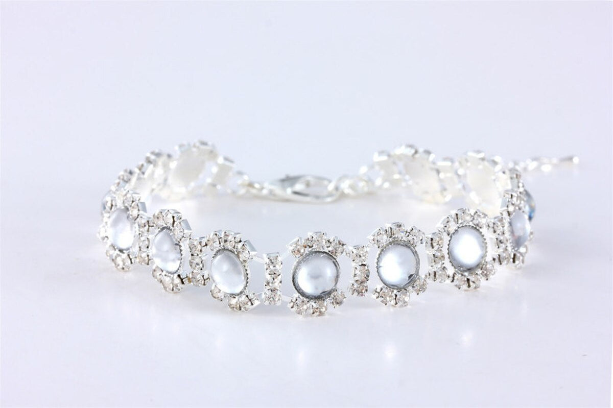 Pearl & Rhinestone Pet Collar for Cats & Dogs
