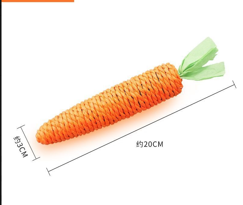 Cat Radish Chew & Teaser Toy for Teeth Grinding