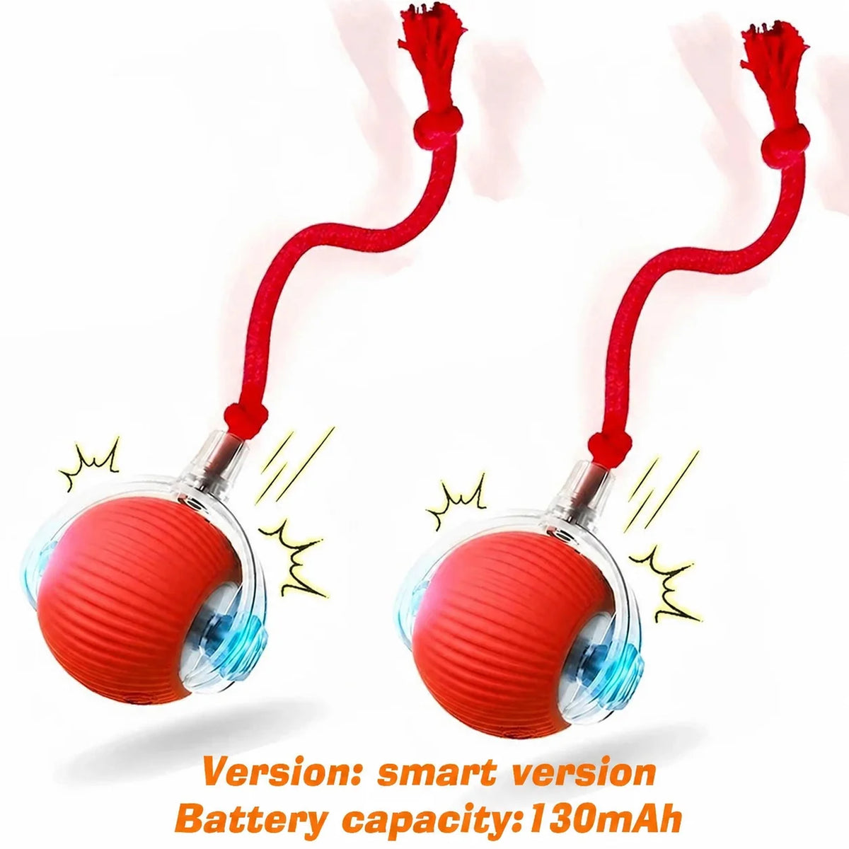 Smart Auto-Rolling Dog Ball Toy