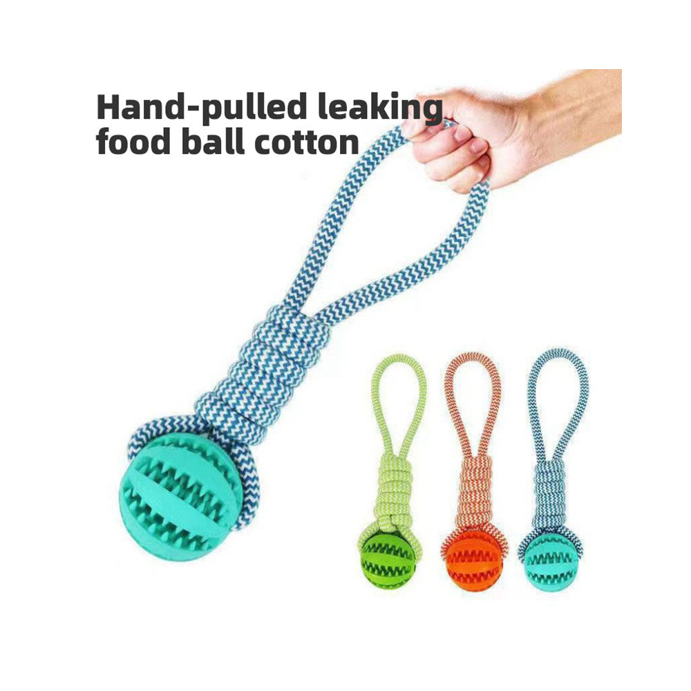 Interactive Dog Treat Dispensing Ball Toy