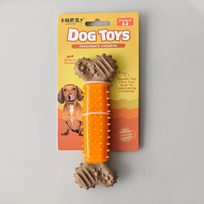 Bone-Shaped Dog Chew Toy