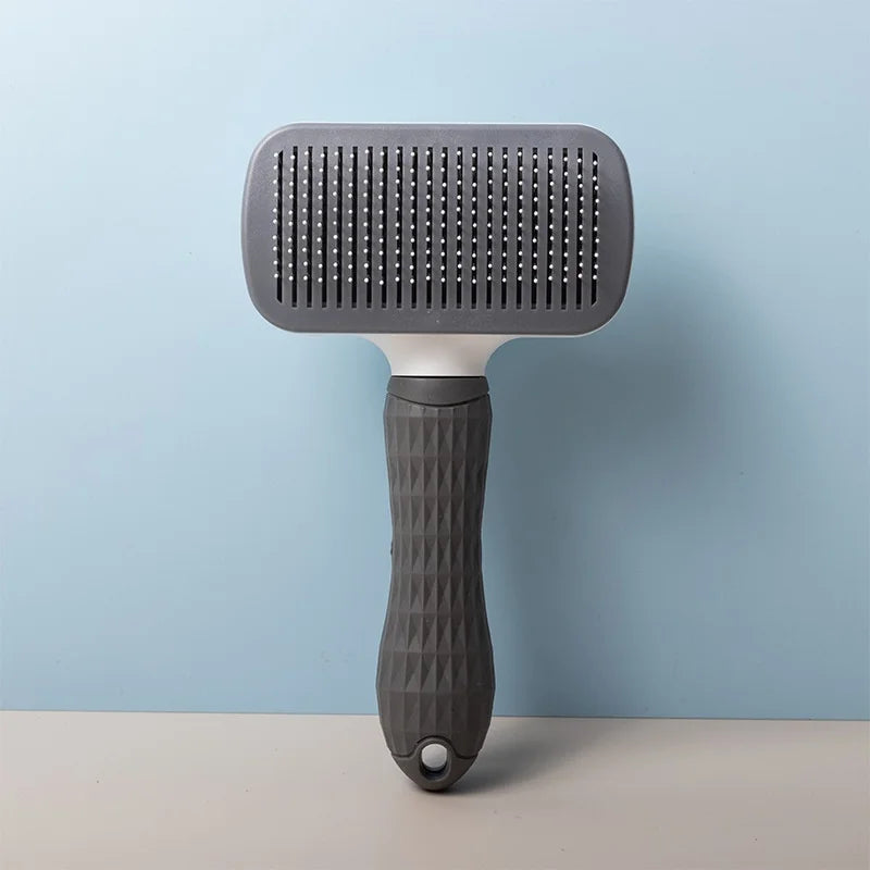 Self-Cleaning Pet Grooming Comb