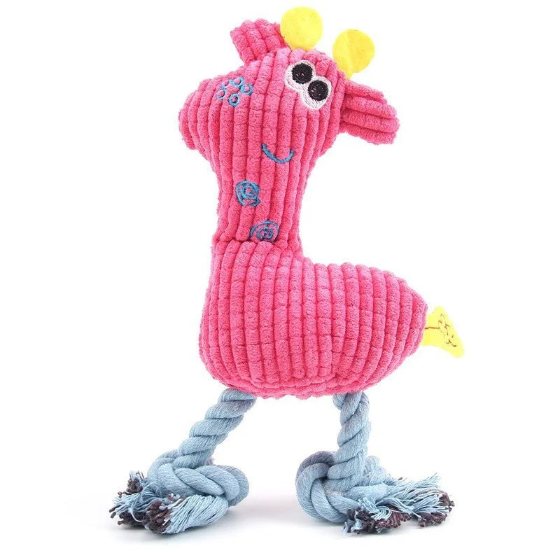 Fleece Squeaky Plush Pet Toy